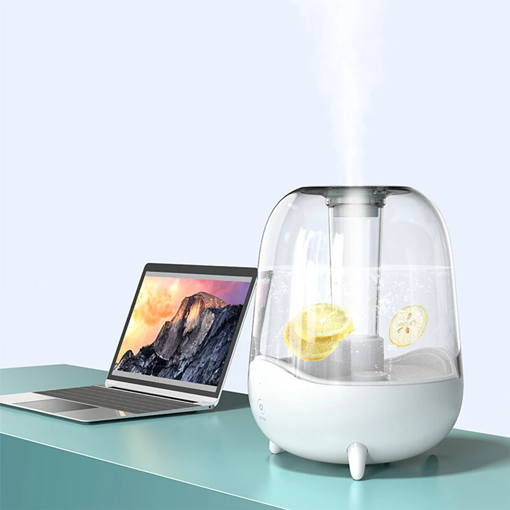 Ультразвуковой бесшумный домашний увлажнитель воздуха Xiaomi 5L большой емкости