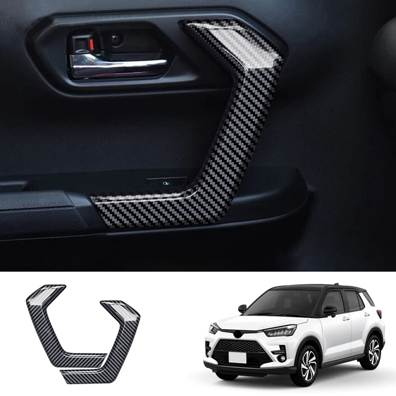 

Car Door Inner Handle Panel Door Handle Panel Cover Car Door Inner Handle Panel Frame for Toyota Rise RAIZE 2021