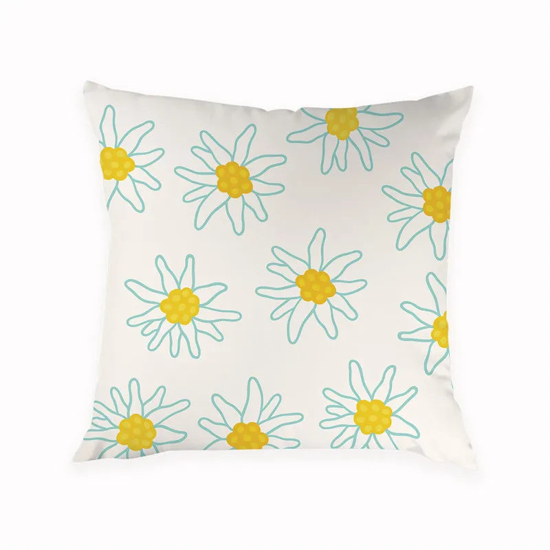 Цветочный узор ПИЧ скин для подушек декоративные маленькие свежие Подушка Чехол