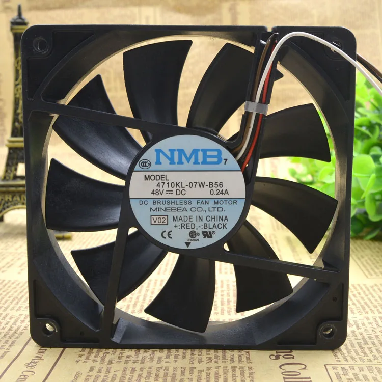 

Новый оригинальный серверный вентилятор 12025 4710KL-07W-B56 48 В 0.24A 12 см