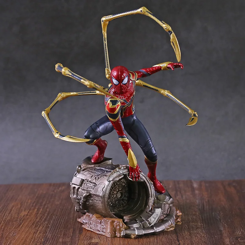 Marvel Железный человек паук 1/10 масштаб Коллекционная Фигурка модель