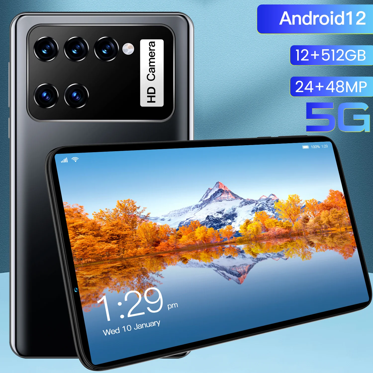 

Планшет M12, 8 дюймов, 12 Гб ОЗУ, 512 Гб ПЗУ, WPS, офисный, Android 12, десятиядерный, две Sim-карты, GPS, Google Play, 48 МП, Бесплатная клавиатура