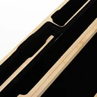 Деревянный защитный чехол для переноски флейты с 16 отверстиями, музыкальные детали для флейты бежевого цвета