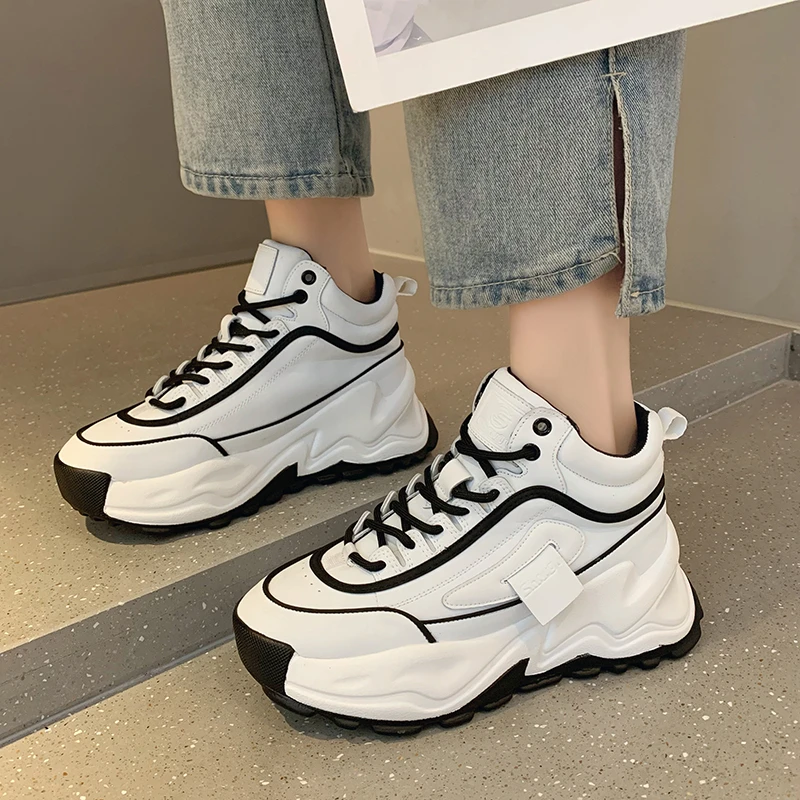 

Women's Sneakers Ladies Shoes Chunky Sneakers Female Luxury Brand Platform Shoes High Quality Women's Sports Shoes 2021 Autumn