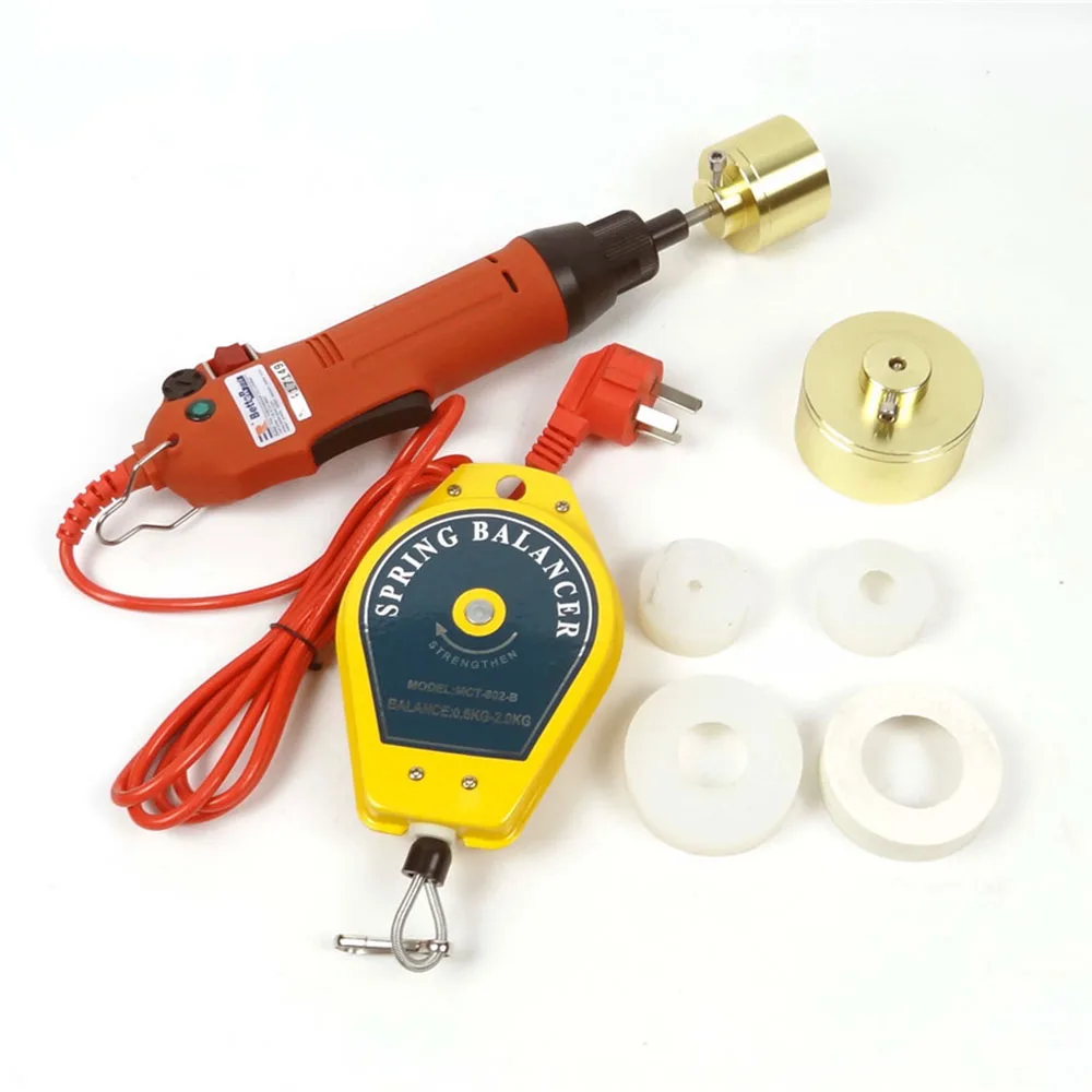 Ручная электрическая укупорочная машина, укупорочная машина для бутылок с водой, батерпак, укупорочная машина для дома, SG-1550 в, 220