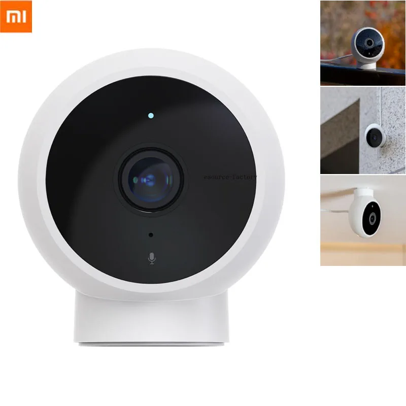 

Mijia Xiomi Outdoor Smart Camera IP Standard IP65 Waterproof Dustproof 1080p FHD 2.4GG Wi-Fi IR Night Vision Mihome App