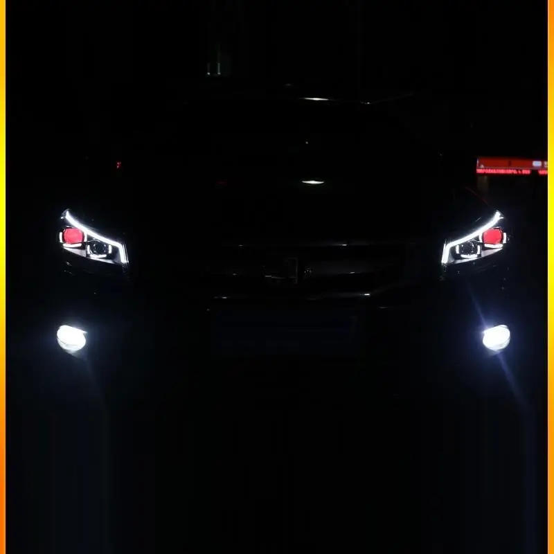 Наружные Drl Luces Assessoires Neblineros Led Para Авто Cob дневные ходовые фары автомобильные фары в сборе 08 для Honda Accord