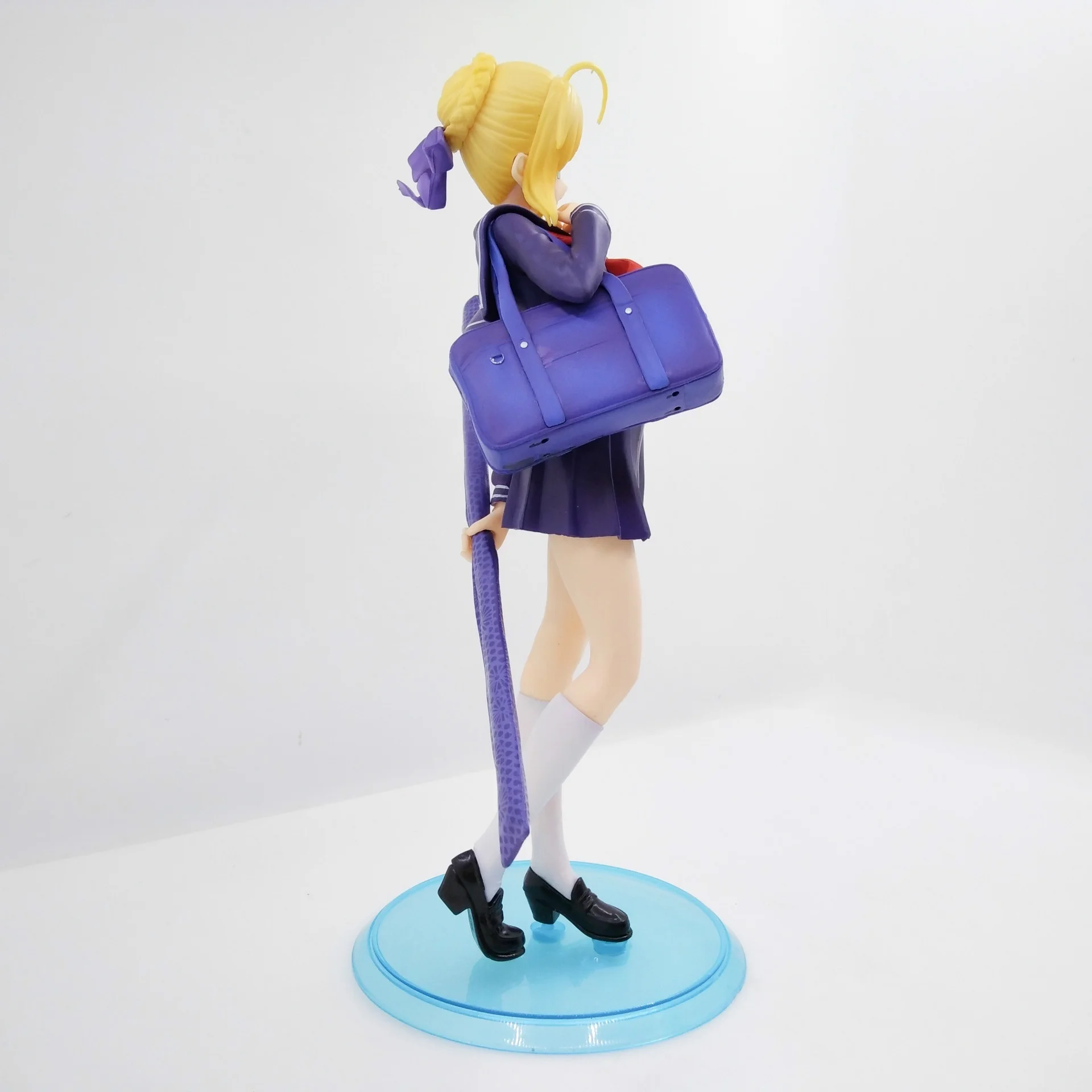 Fate Stay Night школьная форма Saber Lily Arturia Pendragon анимационная фигурка 18 см | Игрушки и