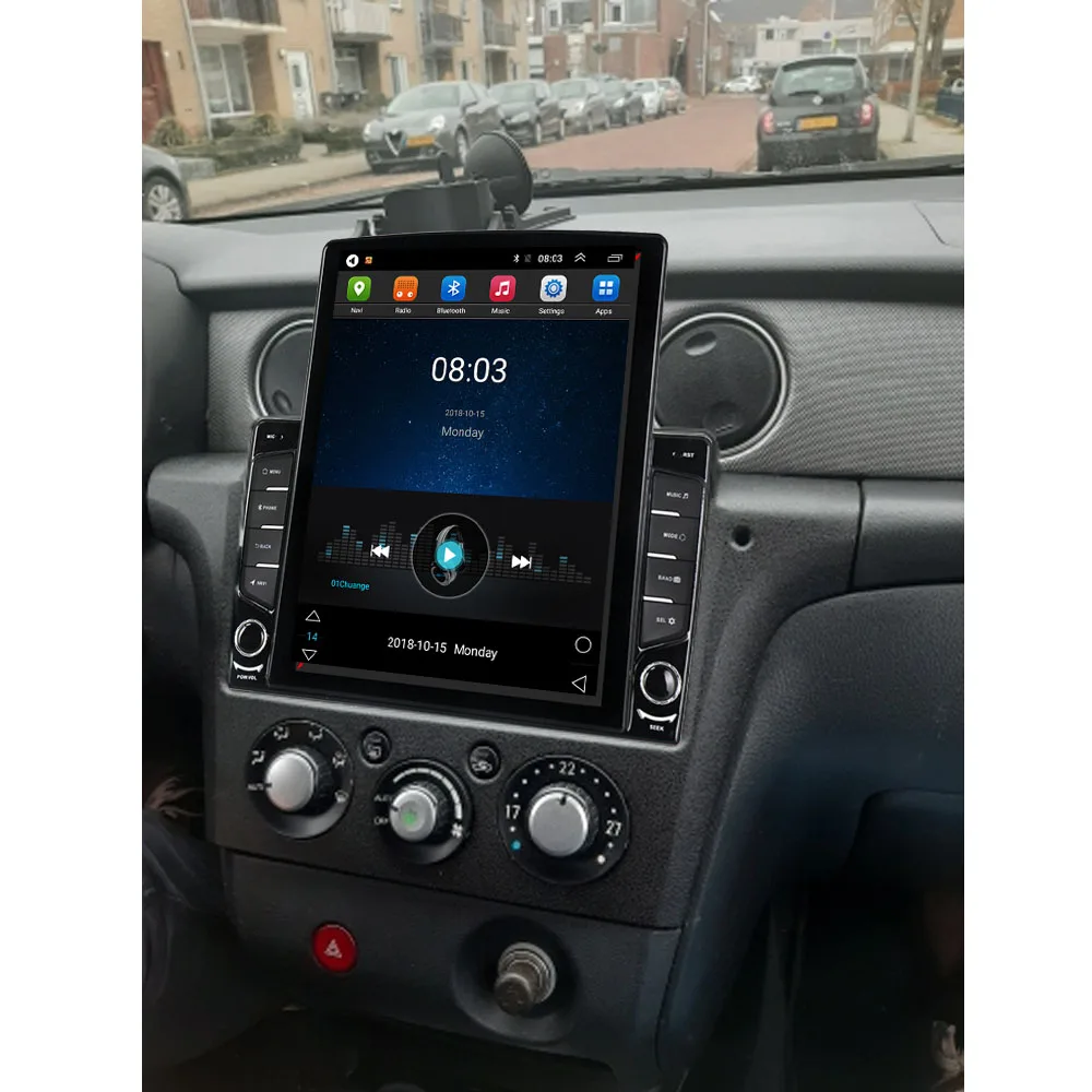 9 7 &quotAndroid 10 1 для Mitsubishi Outlander 2002 - 2008 Tesla автомобильное радио мультимедийный