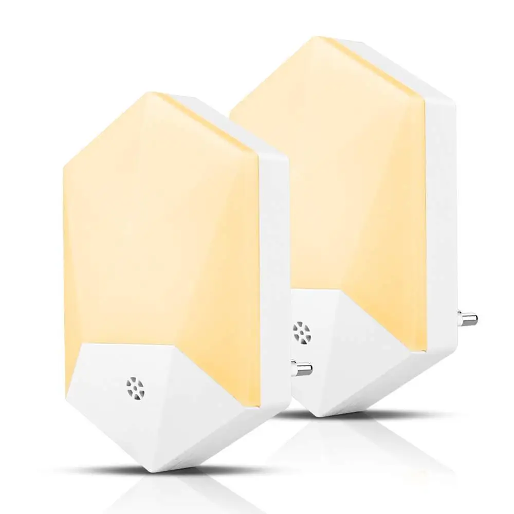 

Подклюсветильник ночник, теплый белый светодиодный ночник с автоматическим датчиком Заката На рассвет для прихожей, спальни, детской комна...