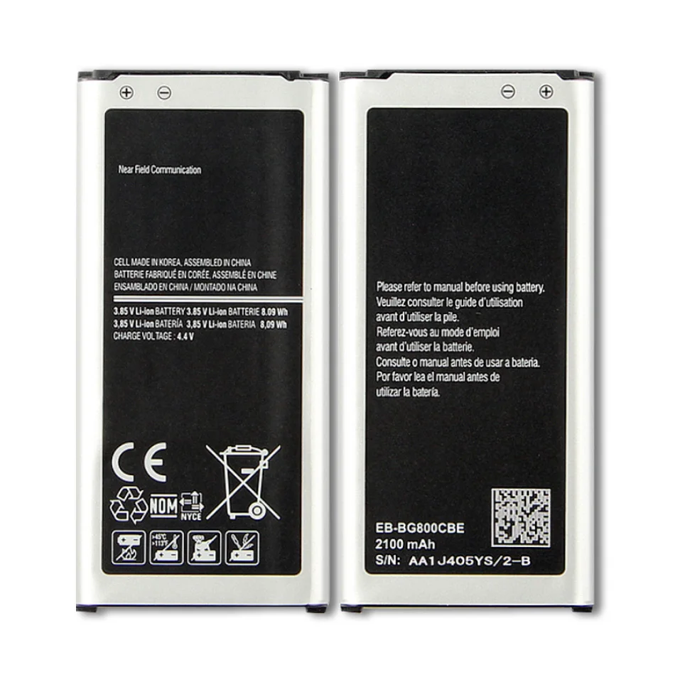 

EB-BG800BBE Mobile Phone Battery For Samsung Galaxy S5 Mini G800F G800H batteia 2100mAh with Track Code