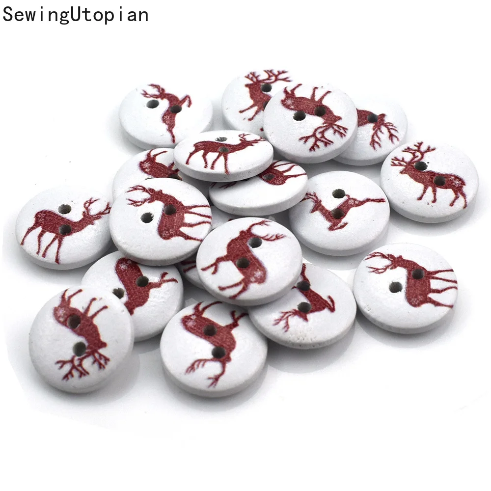 Деревянные пуговицы для шитья деревянные скрапбукинга декоративные украшения