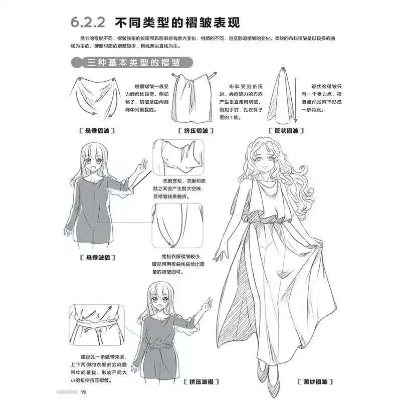 

3 Book/Set Q Version Beautiful Girls Zero-Based Comics Sketch Getting Started Handwriting Manga Painting Sketch Drawing Book