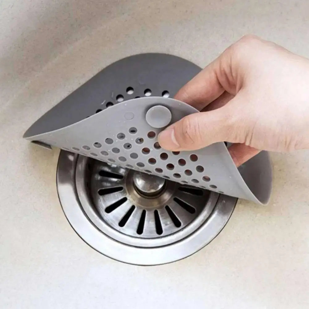 

Drain Cover Adjustable Anti-deform Easy Installation Square Plug Hair Trap Filter for home kitchen washroom 14cm x 14cm x 1cm