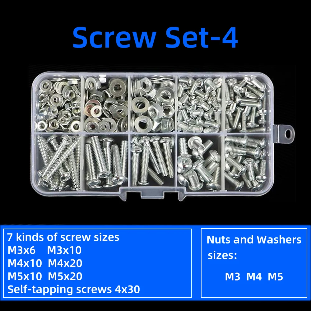 Метрический винтовой станок оцинкованный крестовой винт m2-m5 круглая головка