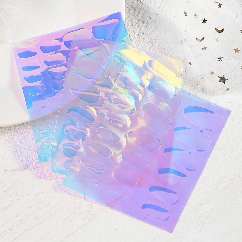 Лак для ногтей Aurora Ice Cube целлофан готовая красочная переводная бумага Лазерная
