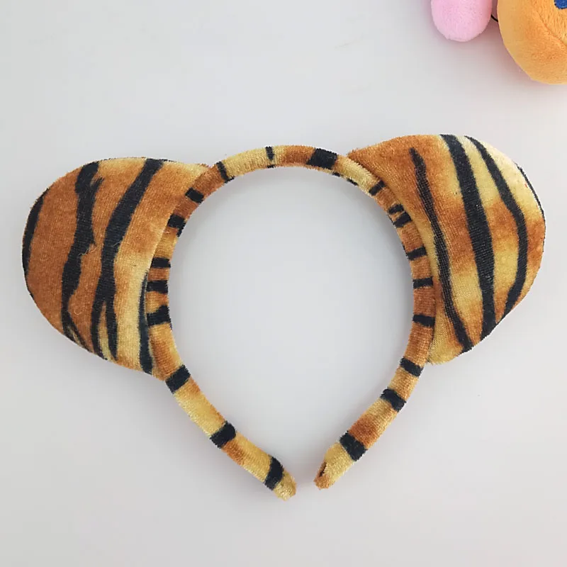 

Cartoon 3D Tiger Animal Headband Cosplay Props Carnival Birthday Party Ear Head Wear Halloween Christmas