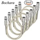 5 шт.упаковка, кабель-усилитель для микрофона в оплетке