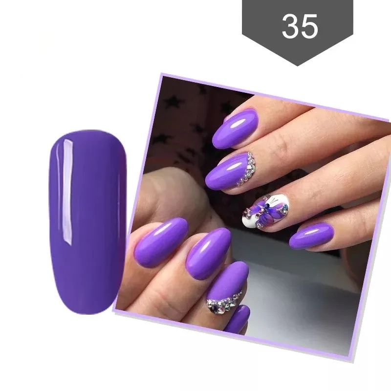 035 Gel 8ML KODIES зимний цветной гель лак глазурь замачиваемый УФ светодиодный гель для ногтей художественный Гель-лак для ногтей Vernis Полупостоянный лак для ногтей 8 мл Gellak - Цвет: 035 Gel 8ML