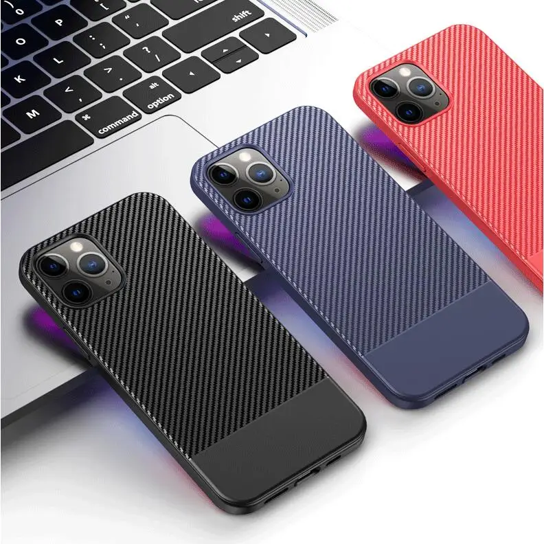 УГЛЕРОДНЫЙ чехол для iphone 12 11 Pro Max mini 7 8 plus pro 6S 6 XR XS чехлы|for iphone|cover for 6for |