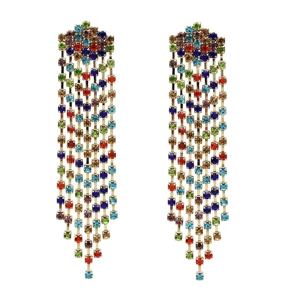 Серьги подвески в виде сердца серьги простые драгоценные кисточки для женщин