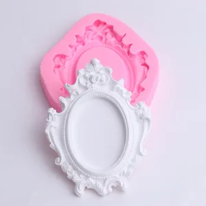 Силиконовая форма сделай сам в форме зеркала, форма 3D для торта, помадки, мыла, формы для украшения шоколада, формы для выпечки