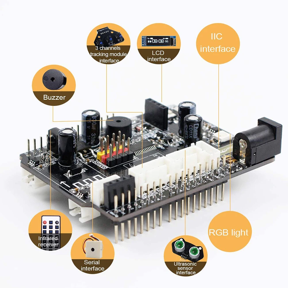 Умный робот-автомобиль UNO R3 Wi-Fi камера с дистанционным управлением обучающая