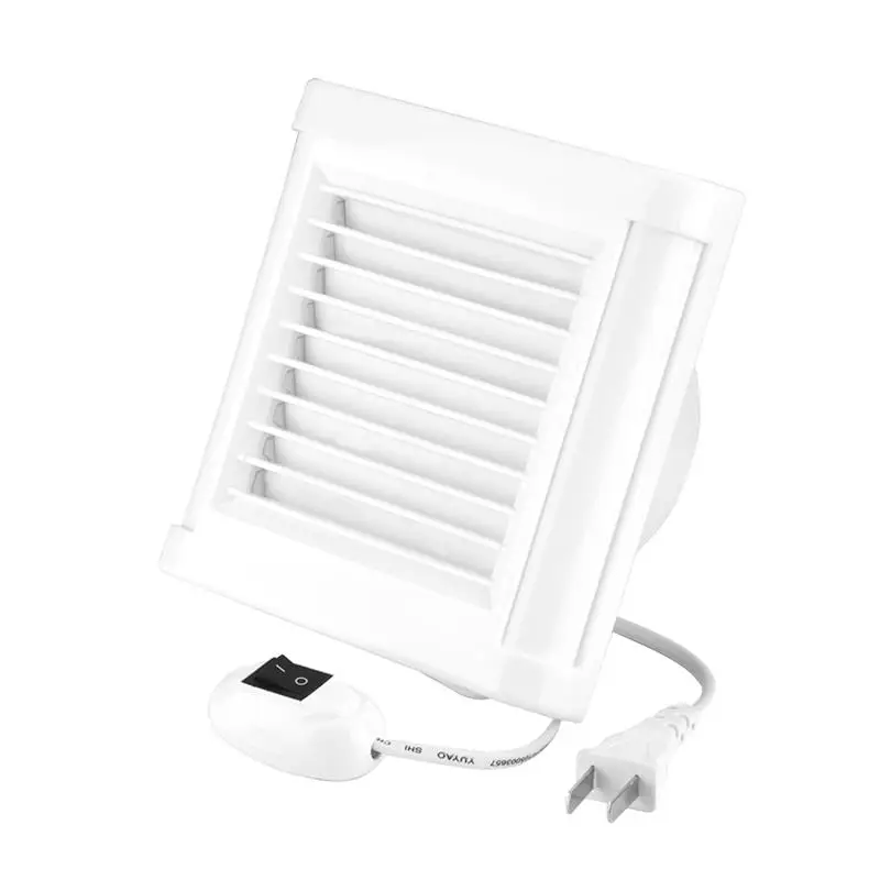 1 шт. Вытяжной вентилятор вытяжной крайне низкий уровень шума 4 дюйма настенный