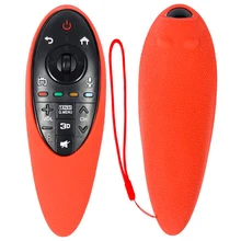 Cover For lg AN-MR500 AN-MR500G Protective Silicone 3D Smart TV Magic Remote Control Case With Lanyard Flexible Shockproof MR500