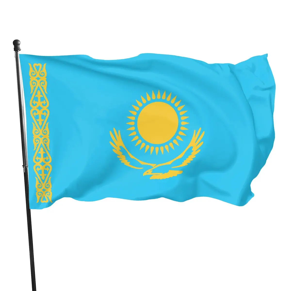

90cmX150cm Kazakhstan flag