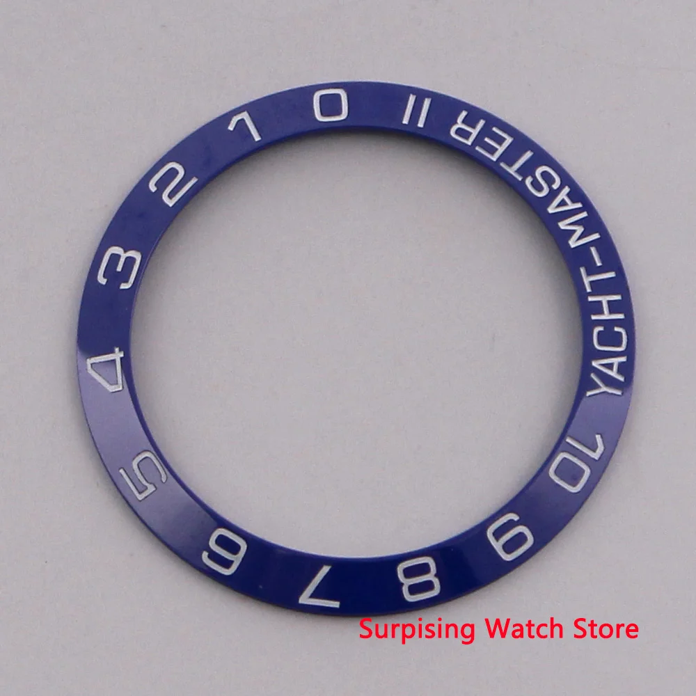 

38mm ceramic bezel fit 40mm watch case SUB Automatic men's watch