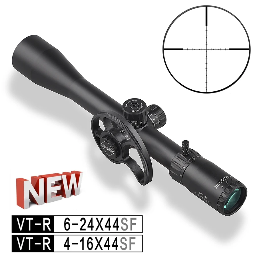 

Новинка 2021 ударопрочный прицел для винтовки Discovery 4-16 6-24 Plus 30 мм боковая фокусировка 22LR с ярким стеклом высокой четкости