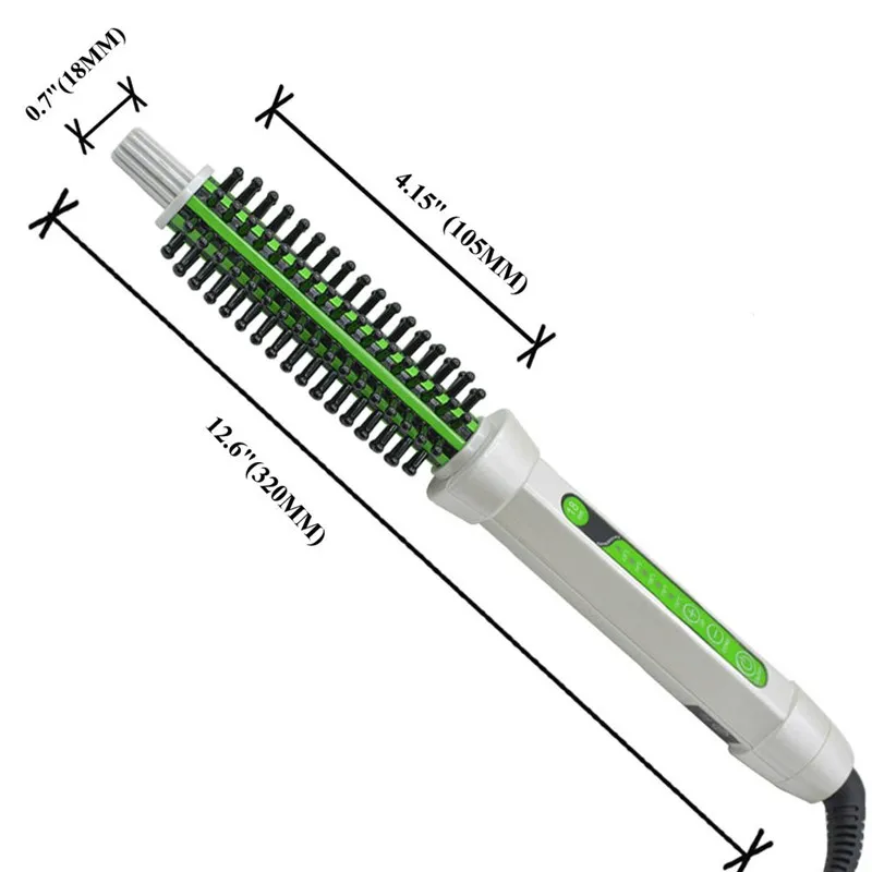 Электрический Выпрямитель для волос расческа профессиональная Складная Щетка