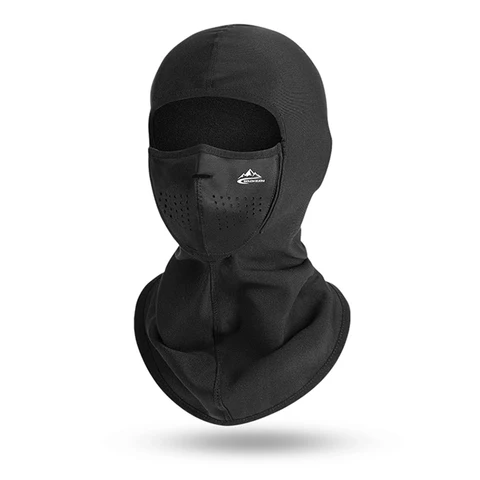 Зимняя Балаклава с капюшоном с магнитной адсорбцией, маски для лица, дышащие ветрозащитные флисовые сохраняют тепло для езды на велосипеде и лыжах