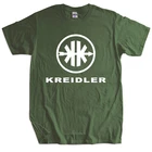 Новая модная футболка, хлопковые футболки с логотипом Kreidler, модные футболки, мужская брендовая футболка, Мужская хлопковая футболка