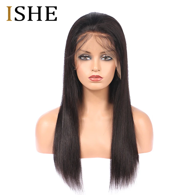 Парики из натуральных волос на кружеве 250 плотность прямые парики на кружеве для черных женщин парики из натуральных волос с детскими волосами
