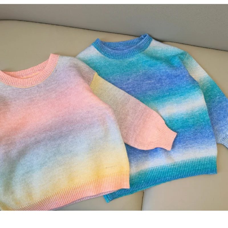 Family Matching Sweater Couple Clothes Fall Winter Family Outfit Matching  Fashion Clothes Mommy and Me Sweater images - 6