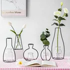 1 х Железная Магнитная ваза, сухая и свежая имитация цветочной композиции, кованая железная подставка для цветов