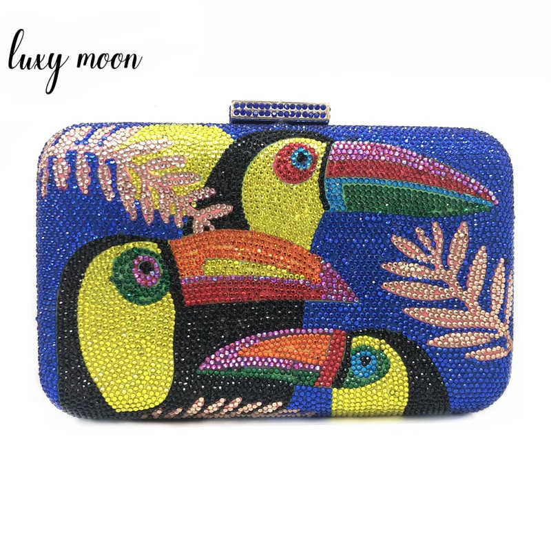 

Luxury Wedding Clutch Purse Women's Evening Bag Elegant Diamonds Handbag Party Purse High Quality Shoulder Bag ZD1863