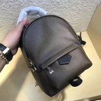 brown womens mini backpack deluxe classic canvas shoulder bag famous design womens fashion backpack girls backpack