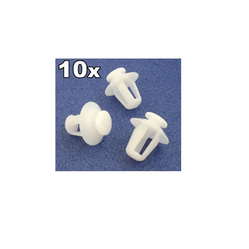 

10x For Citroen Plastic Trim clips for Exterior Door Moulding Bumpstrips & Trims