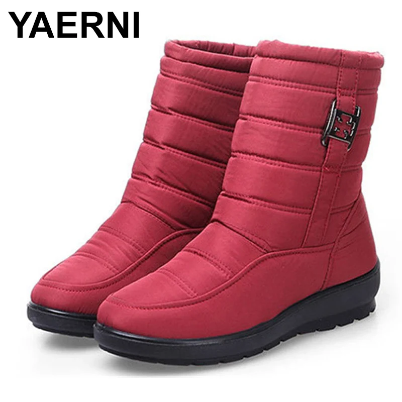 Wedge Heel Shoes Winter Boots Zipper Boots