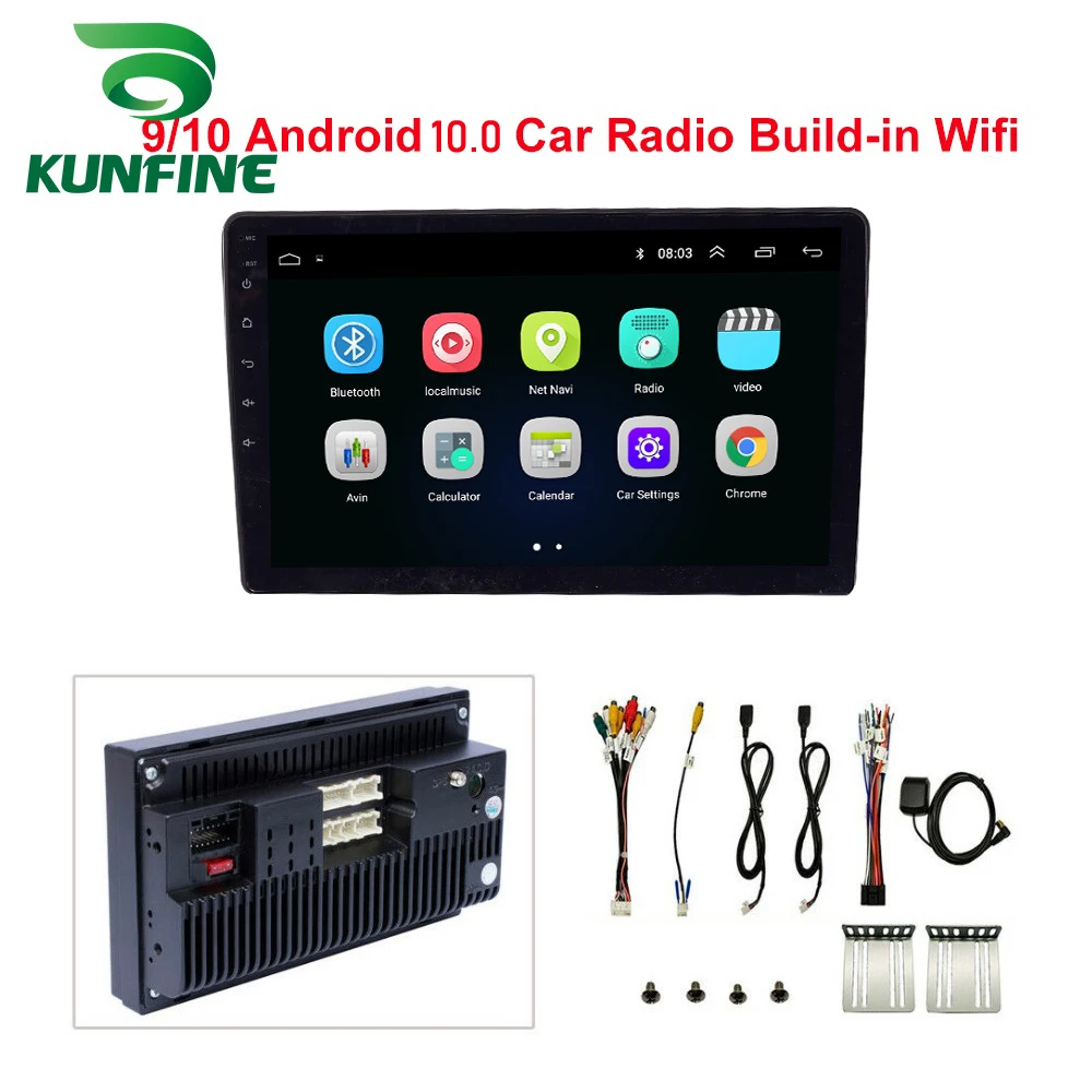 Автомагнитола 9 дюймов 2 + 32 ГБ Android 10 0 GPS Bluetooth | Автомобили и мотоциклы