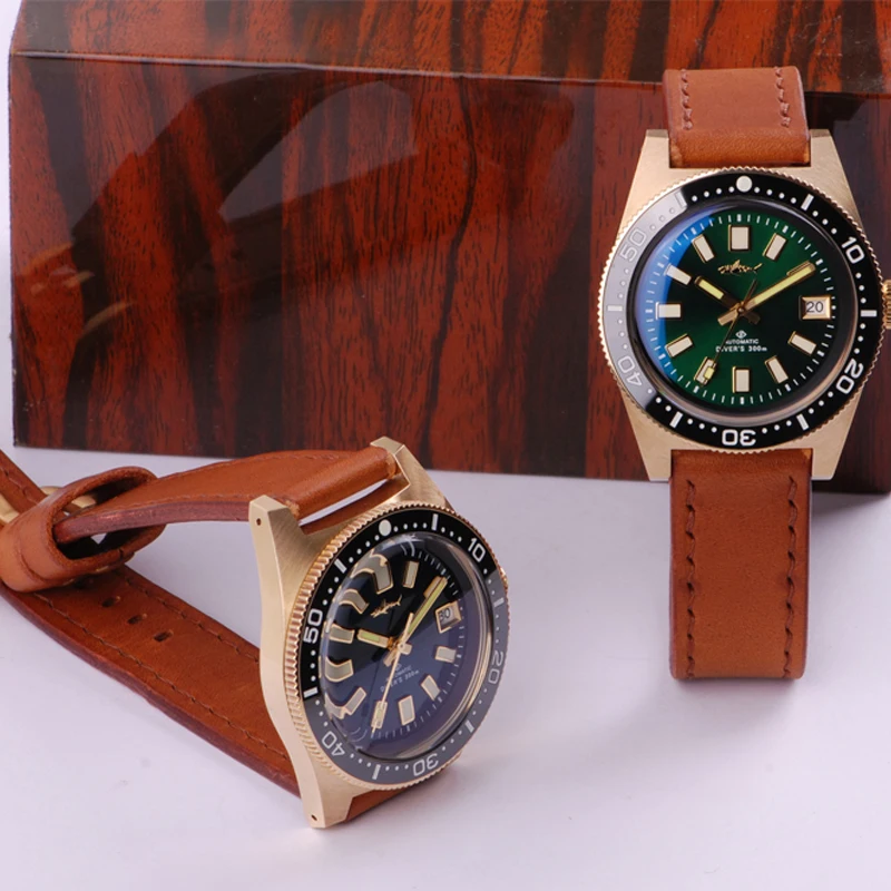 

HEIMDALLR Brass Sport Mechanical Wristwatches Water Resistant 30Bar Sappghire Crystal Luminous Automatic Watch Luxury Brand