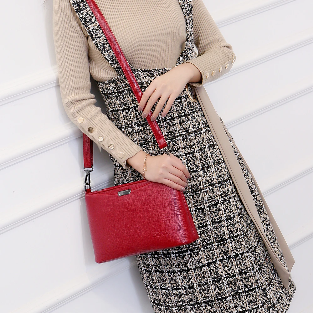 Женские сумки на плечо из натуральной кожи с длинным ремешком высокого качества