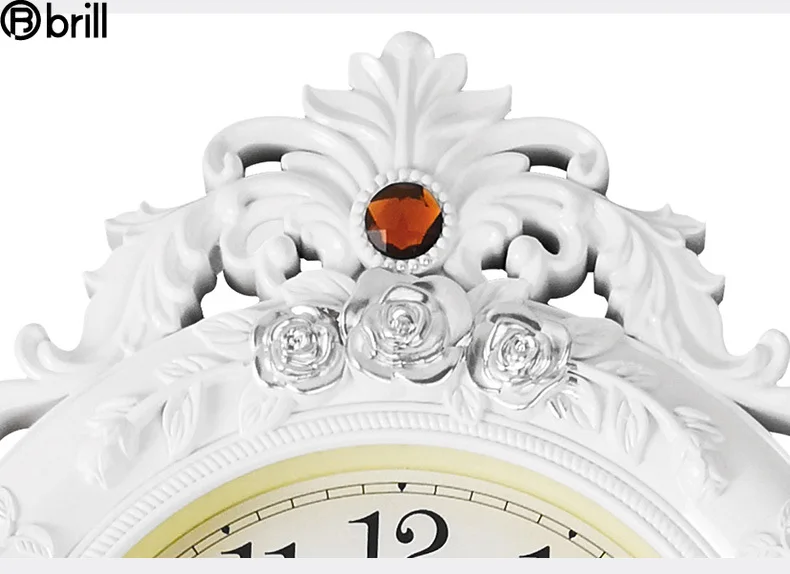 

European Fashion Wall Clock Silent Pendulum Clocks Mechanism Creative Living Room Home Decoration Personalized Quartz Clock Home