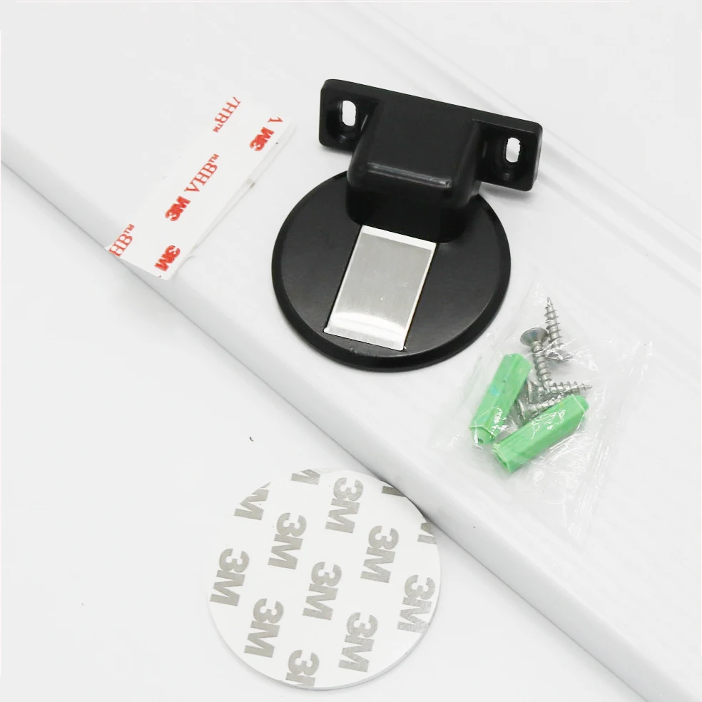 Магнитные дверные ограничители 304 держатель из нержавеющей стали скрытый