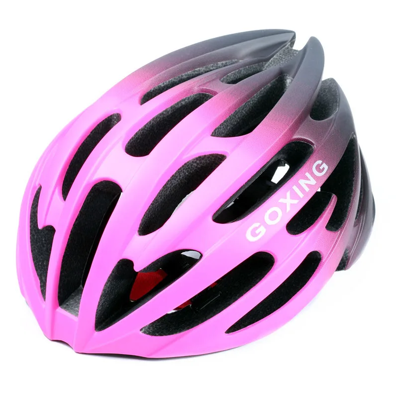 Шлем велосипедный GOXING для мужчин и женщин Спортивная Защитная Кепка красный