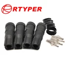 Комплект резиновой катушки зажигания 4408389 4432202 для Renault Clio Megane Kangoo Modus, совместимый с 8200765882 7700875000 78419001