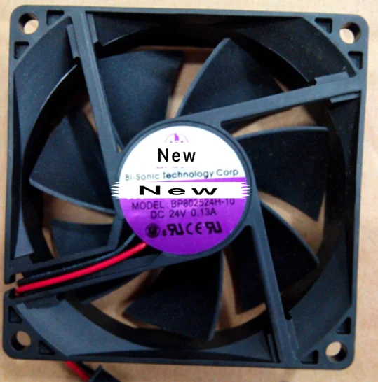 

For Emacro For Bi-Sonic BP802524H-10 Server Cooling Fan DC 24V 0.13A 80x80x25mm 2-wire